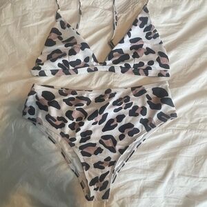 Bikini - New - Never worn Animal print